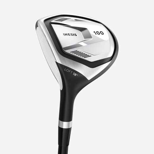 
      Set 10 golf clubs left handed steel- INESIS 100
  